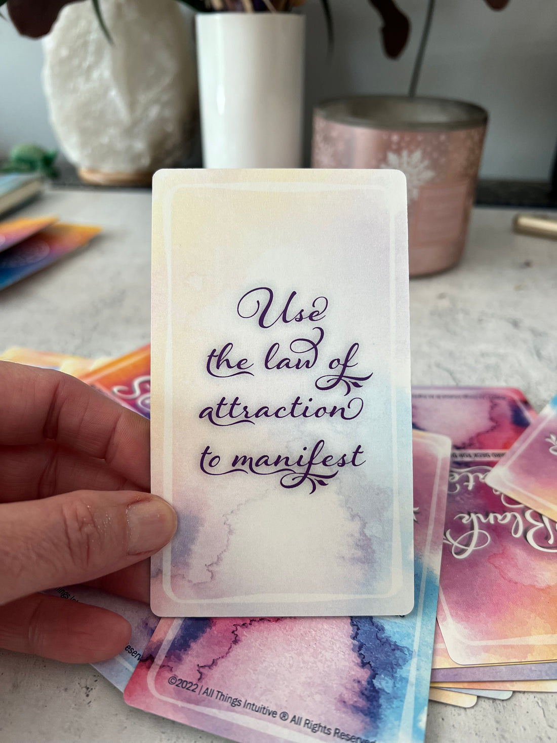 Blank Slate Oracle Cards - All Things Intuitive