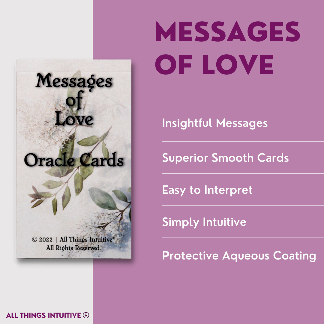 Messages of Love © Oracle Cards - All Things Intuitive 