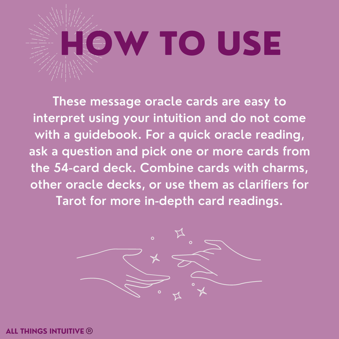 Messages of Love © Oracle Cards - All Things Intuitive