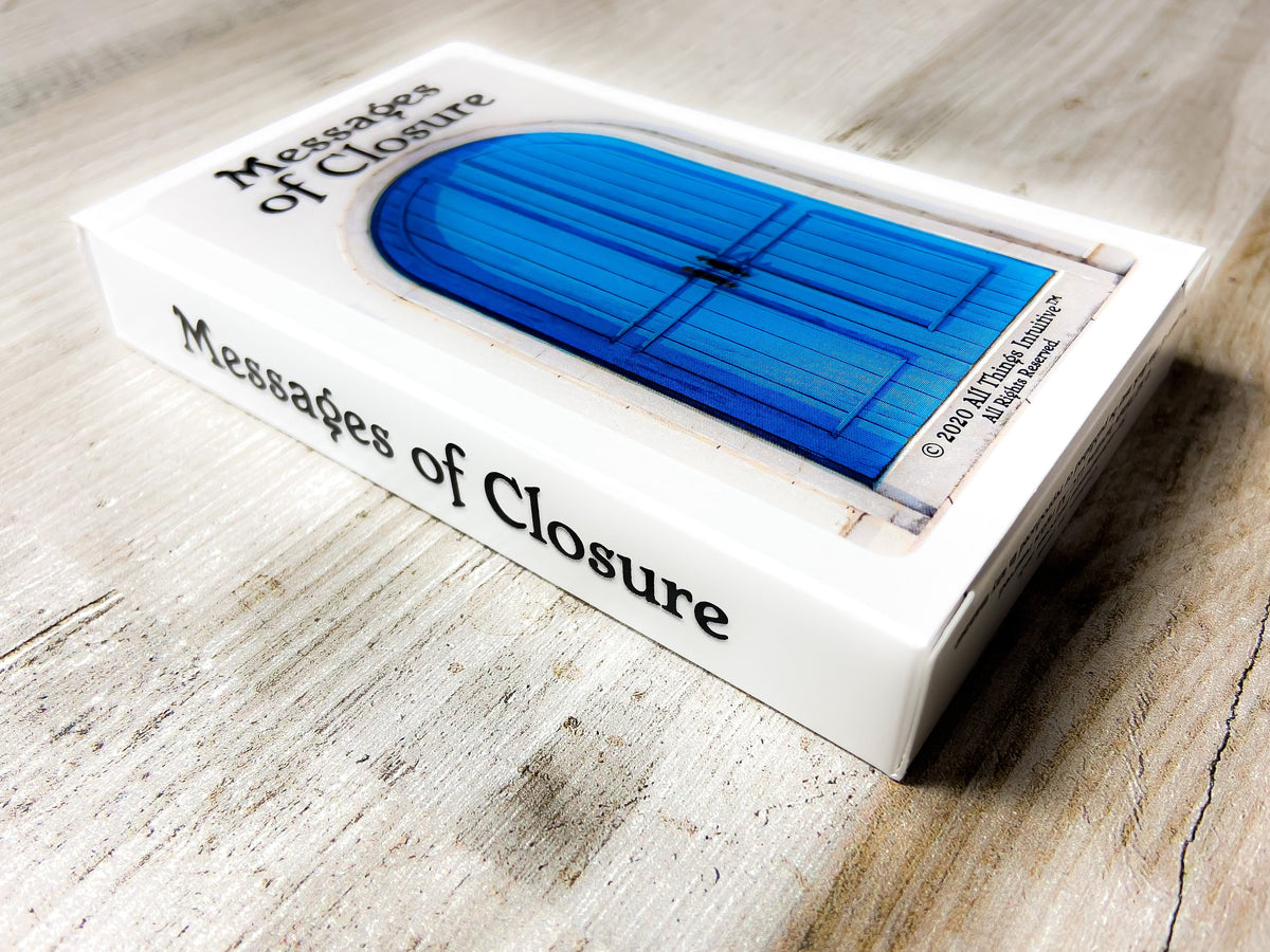 Messages of Closure © Oracle Cards - All Things Intuitive