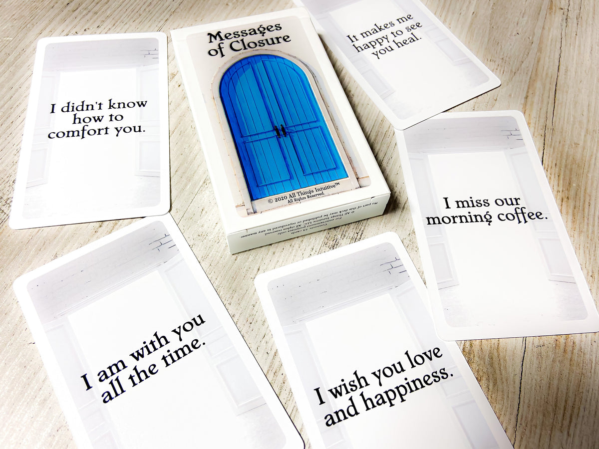 Messages of Closure © Oracle Cards - All Things Intuitive