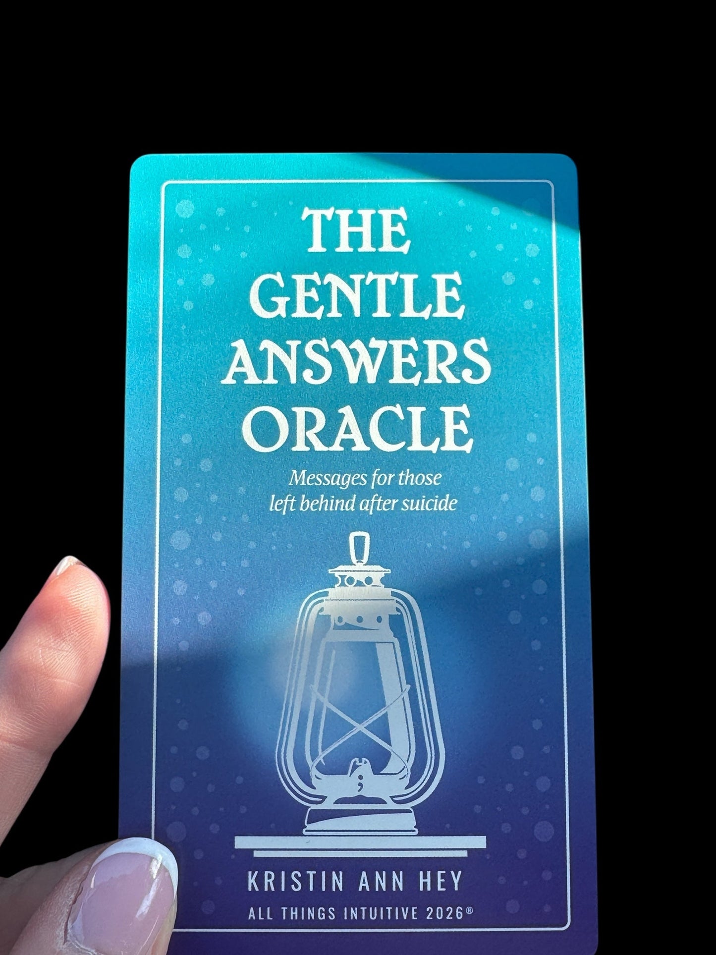 Gentle Answers Oracle Deck | For Suicide Loss Support | All Things Intuitive®