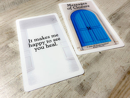 Messages of Closure © Oracle Cards - All Things Intuitive 